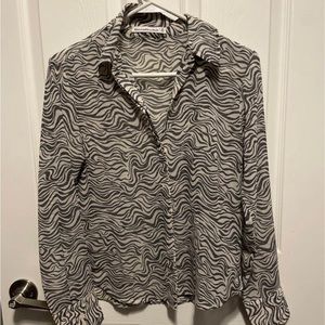 Abercrombie Button Up Blouse Size XS